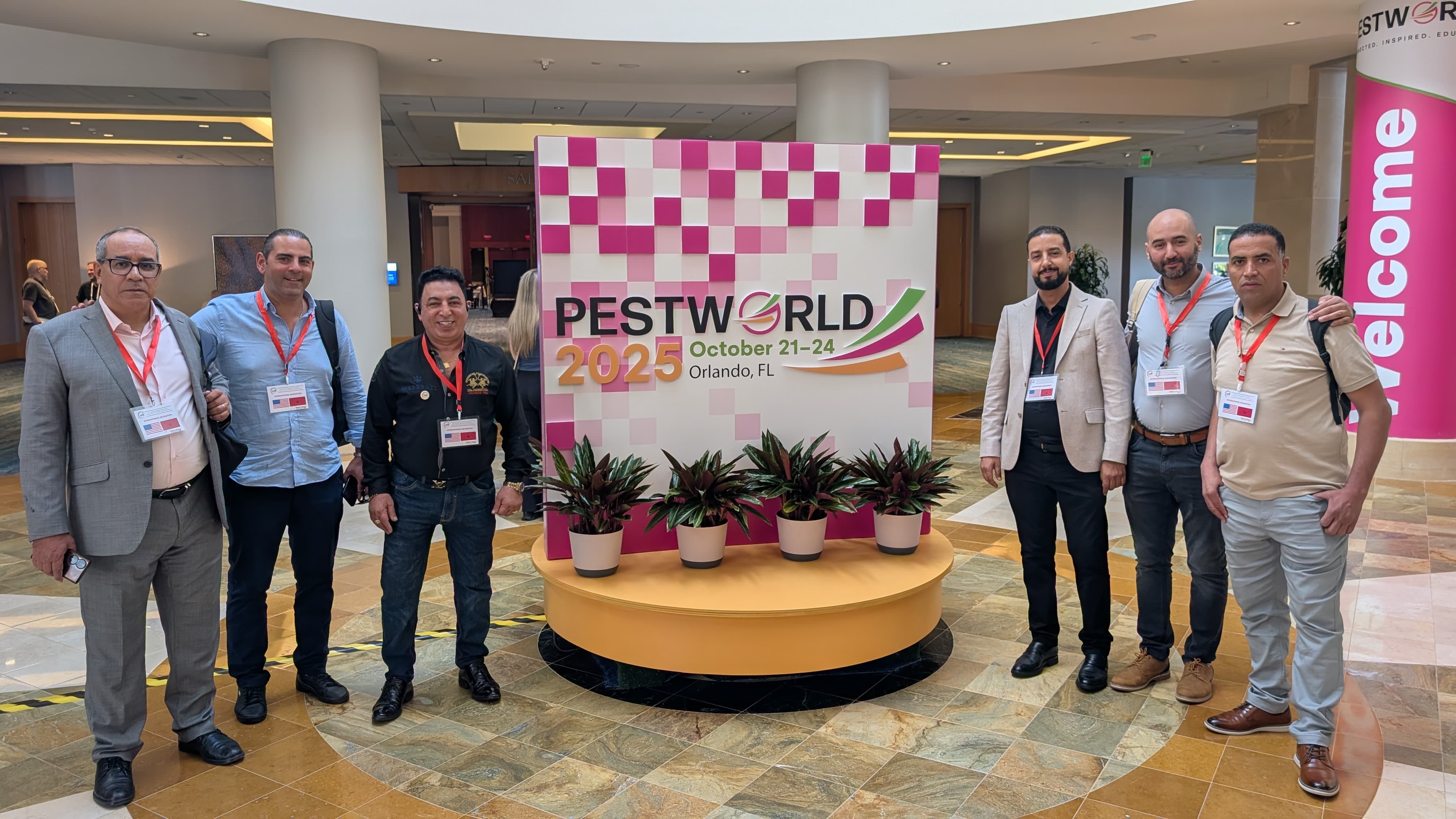AM3D à Pestworld Orlando 2025 Le Maroc brille sur la scène internationale du Pest Management