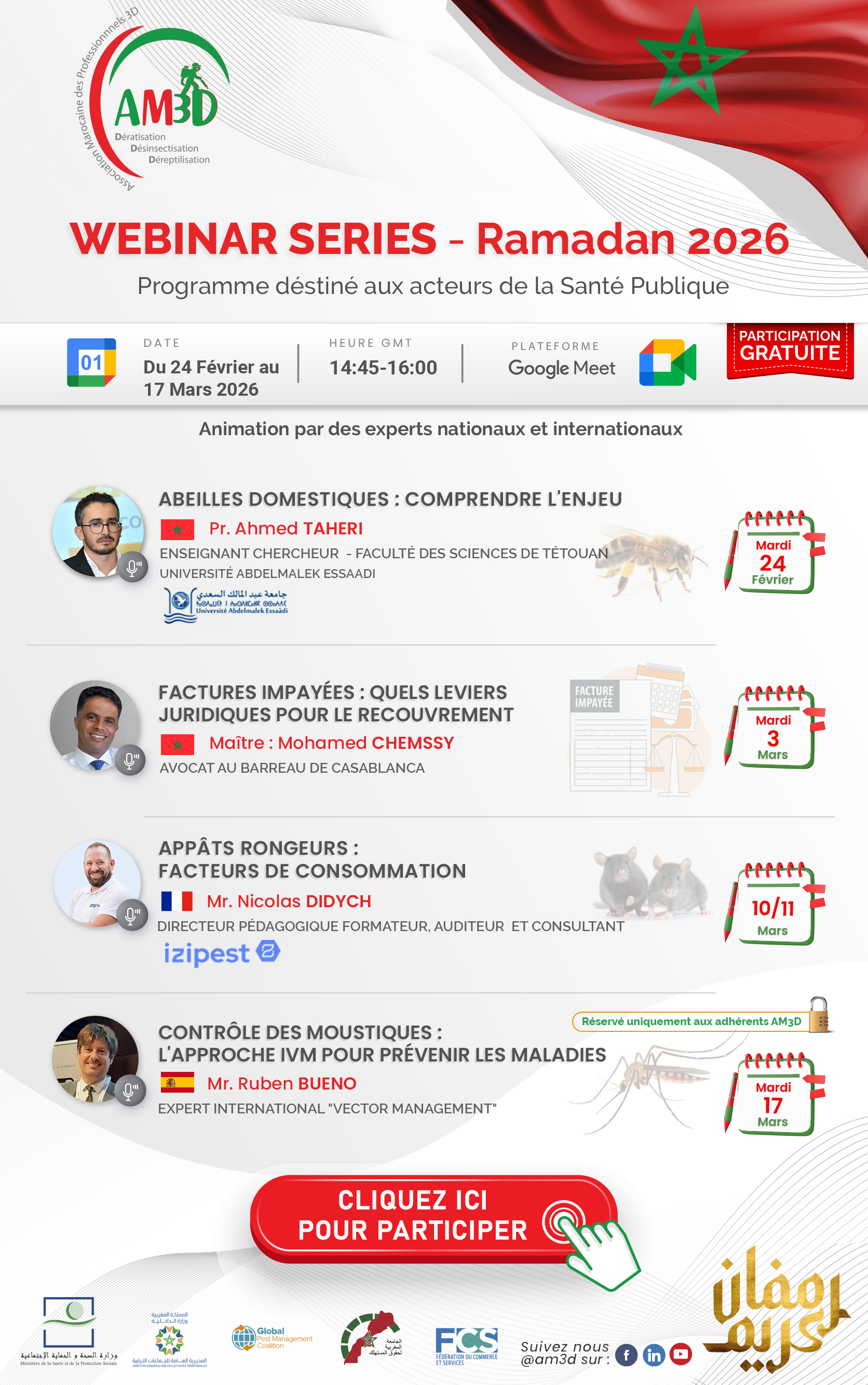 Retour sur notre série de webinaires Ramadan